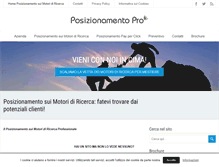 Tablet Screenshot of posizionamentopro.com